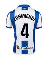 Real Sociedad Martin Zubimendi #4 Kotipaita 2024-25 Lyhythihainen